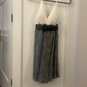 Brand new belted dress.